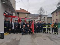 Slávnostné  odovzdávanie hasičskej zbrojnice
